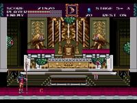 une photo d'Ã©cran de Castlevania - The New Generation sur Sega Megadrive